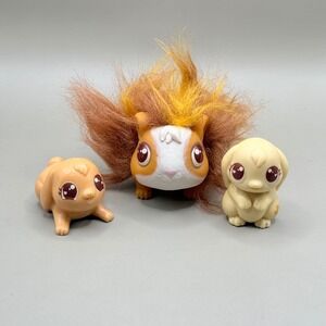 Little Live Pets Mama Surprise Figures Lot of 3 Guinea Pigs & Bunny Rabbits